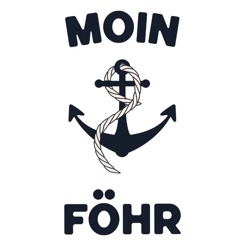 Moin Föhr – Maritimes Anker-Design