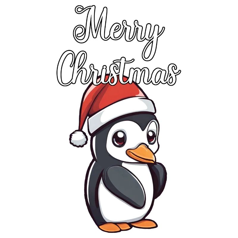 Weihnachtspinguin