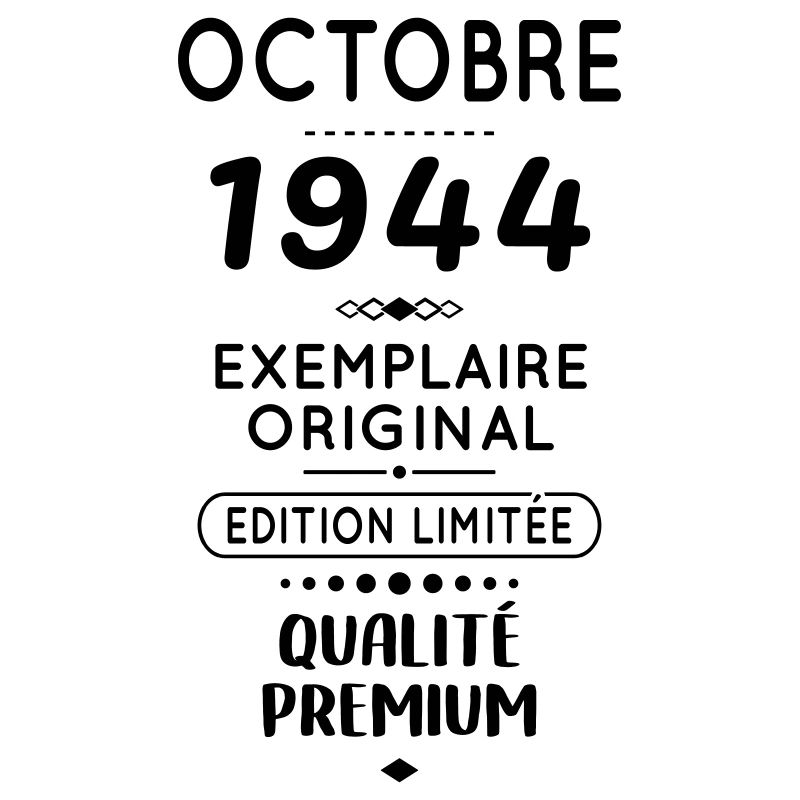 80th Anniversary - October 1944 Original