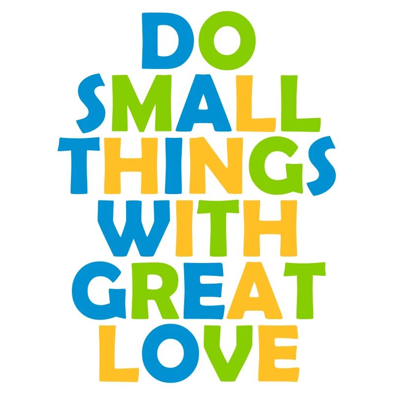 Zitat do small things