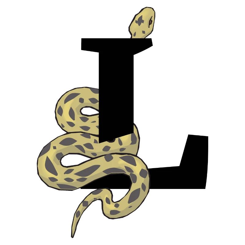 Buchstabe l Schlange