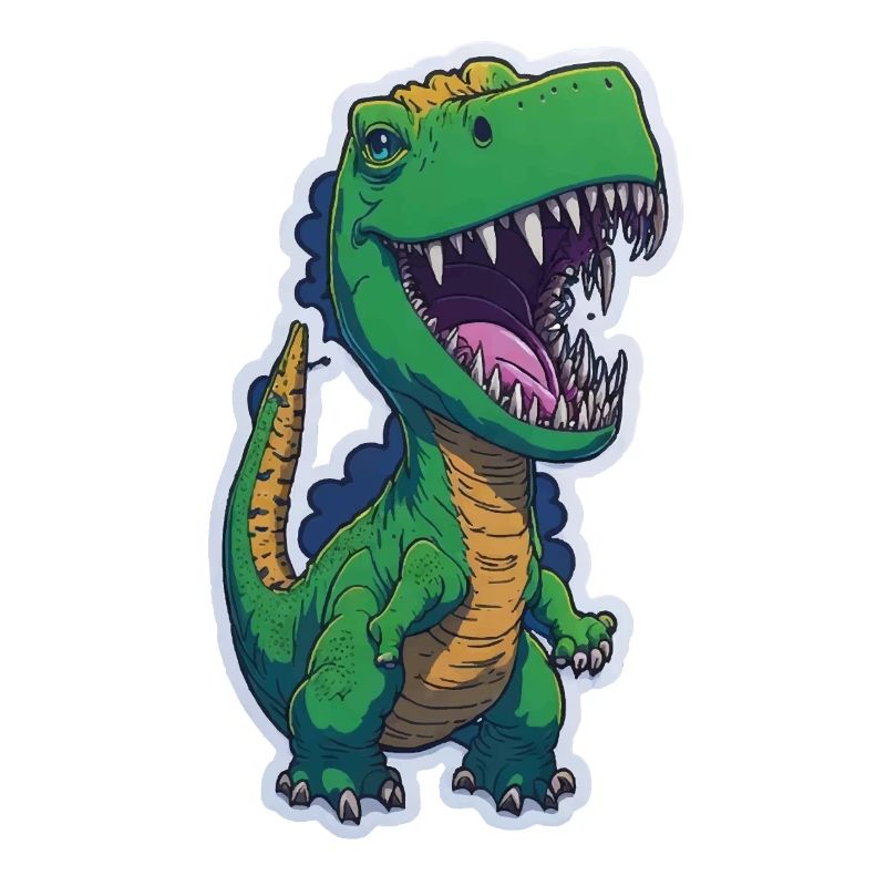Dinosaurier lustig cool