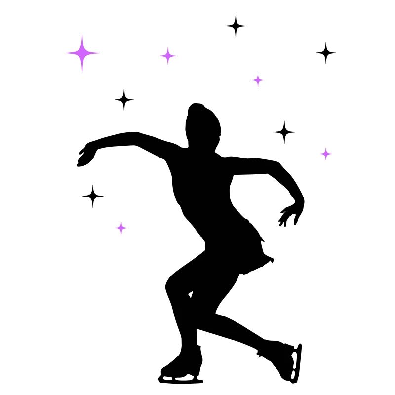 eisläuferin eislaufen skating