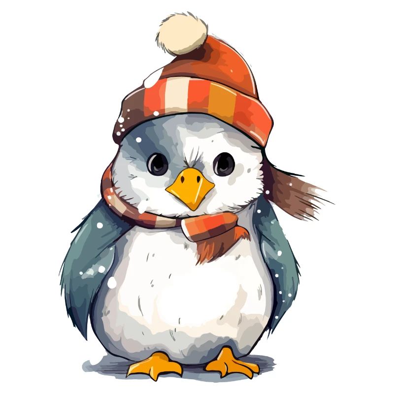Oki der Weihnachtspinguin