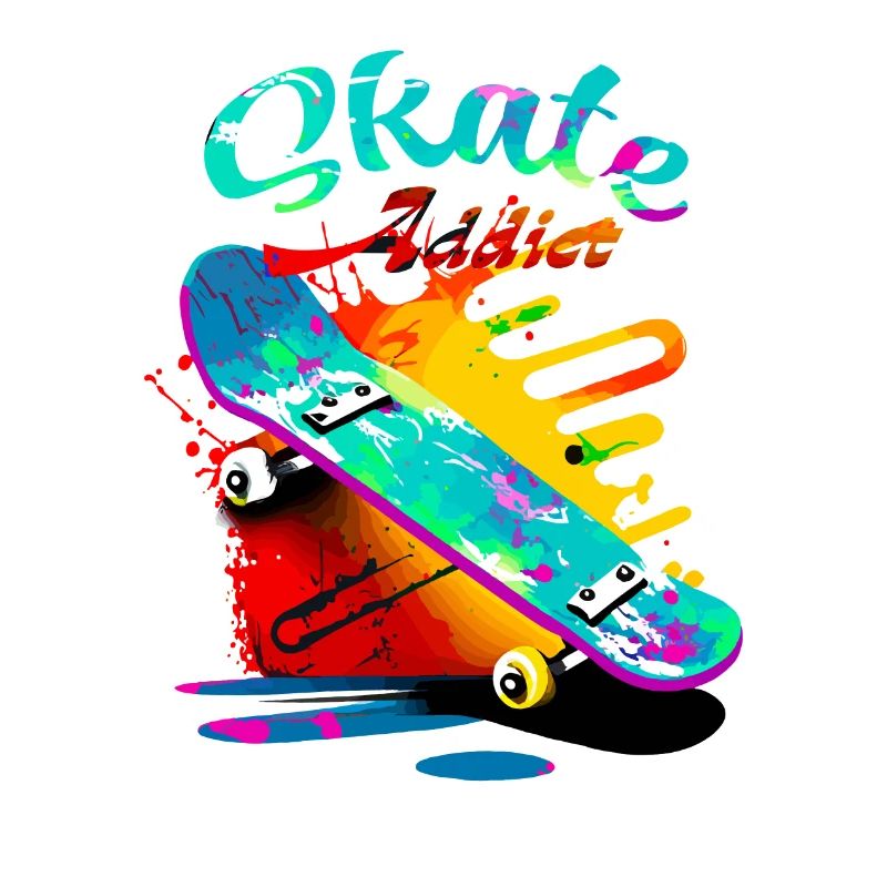 Skate-Süchtiger