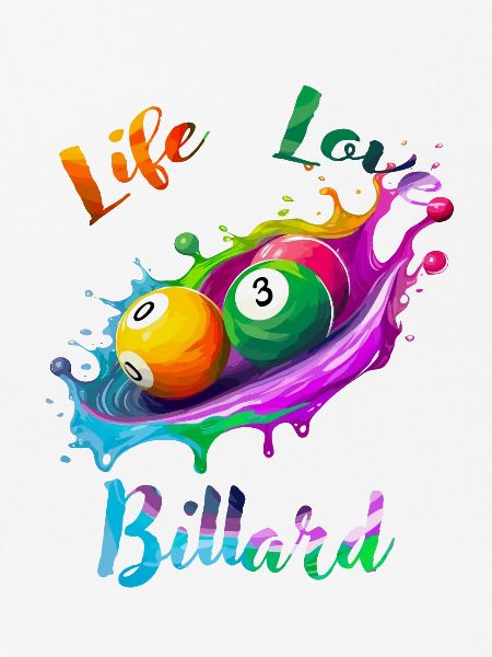 Leben Liebe Billard