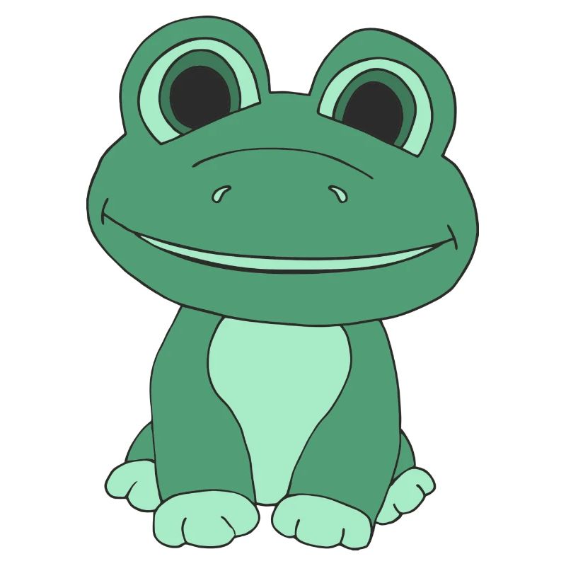 Süßer Frosch