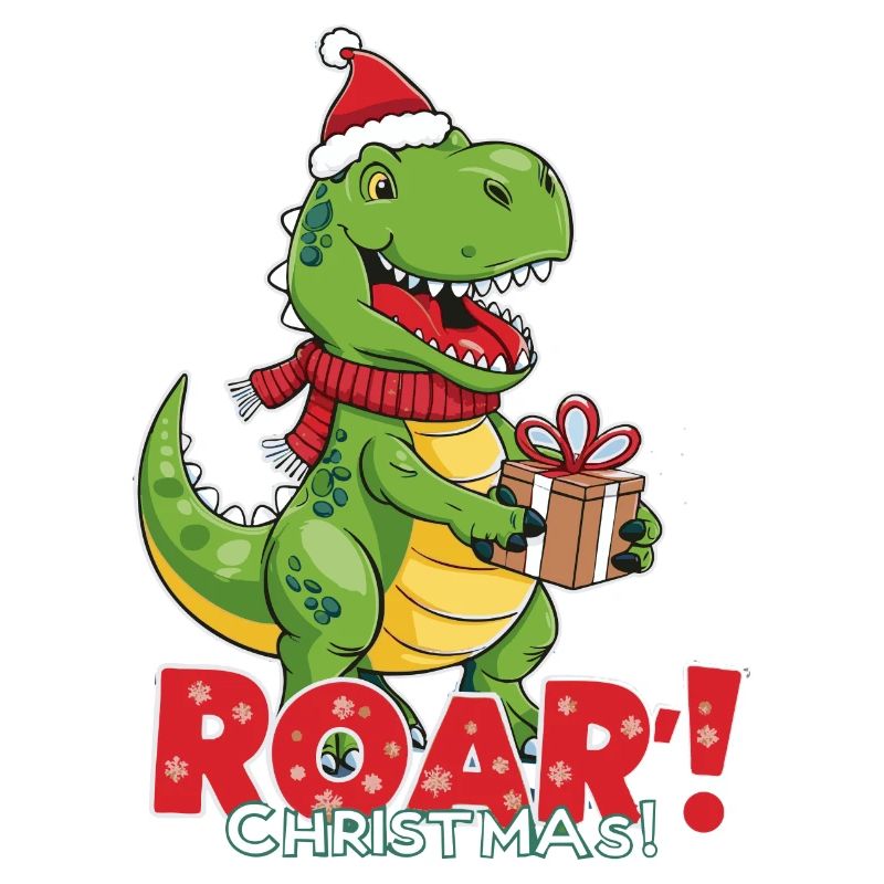 Weihnachtlicher Dinosaurier – ROAR
