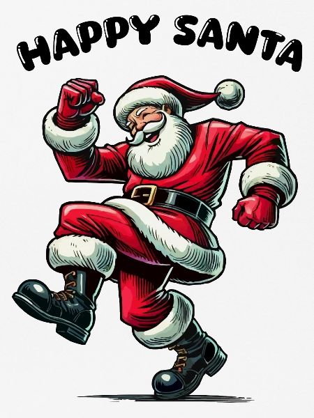 nikolaus happy santa