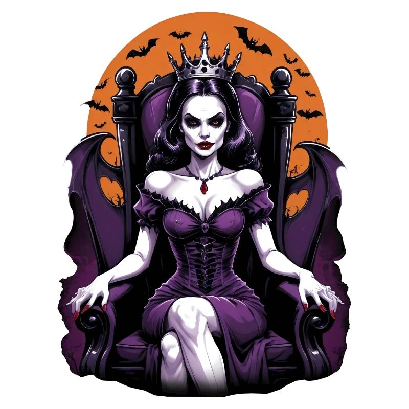 Vampire Queen Queen Tron Halloween Gift