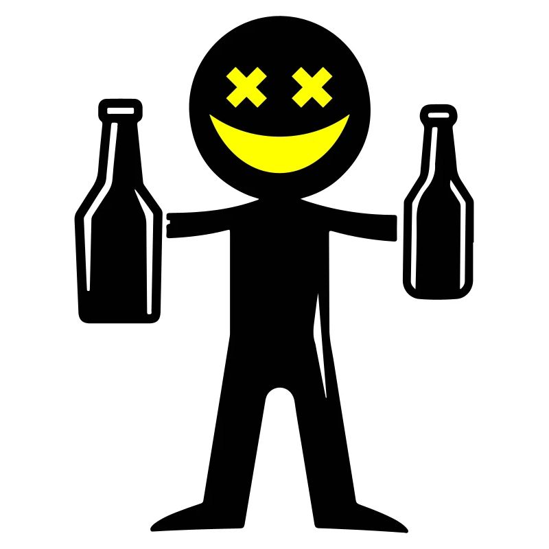 Strichmännchen Bier