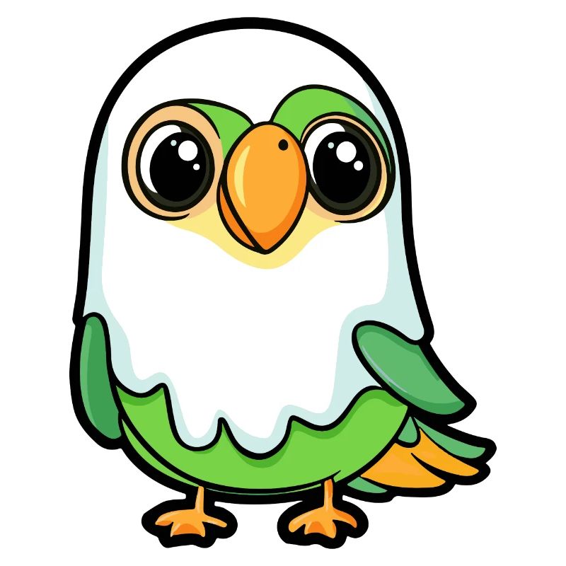 Parrot Halloween Funny Ghost