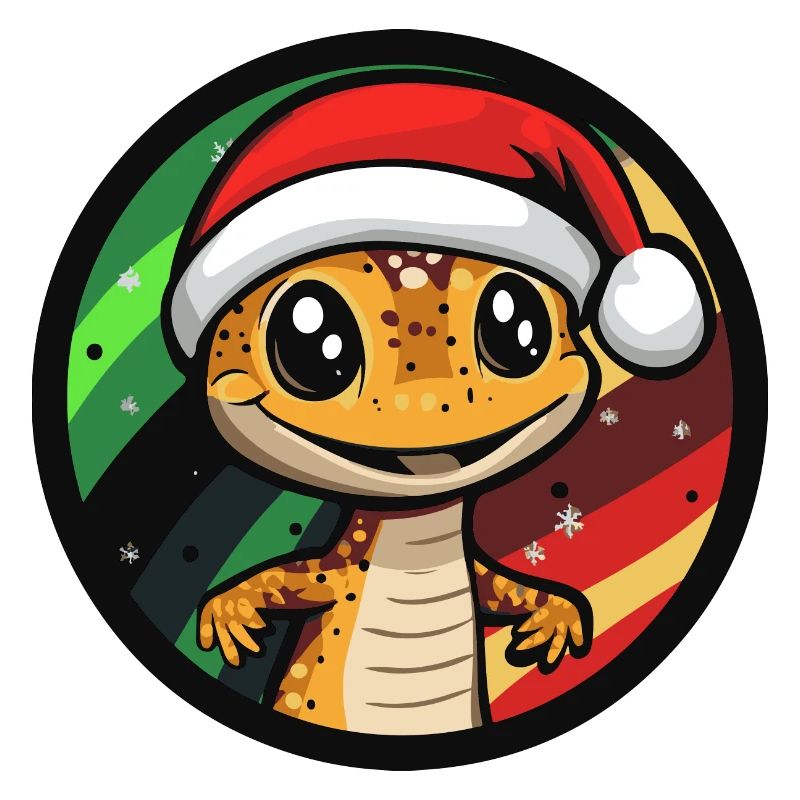 Echse Weihnachten Christmas