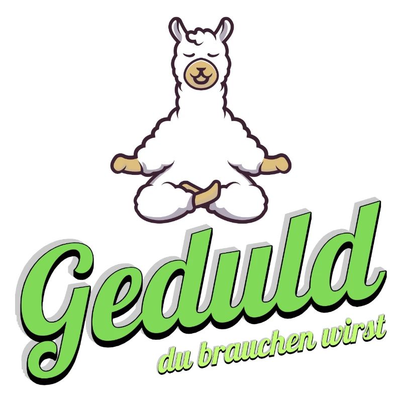 Geduld Alpaka Meditation