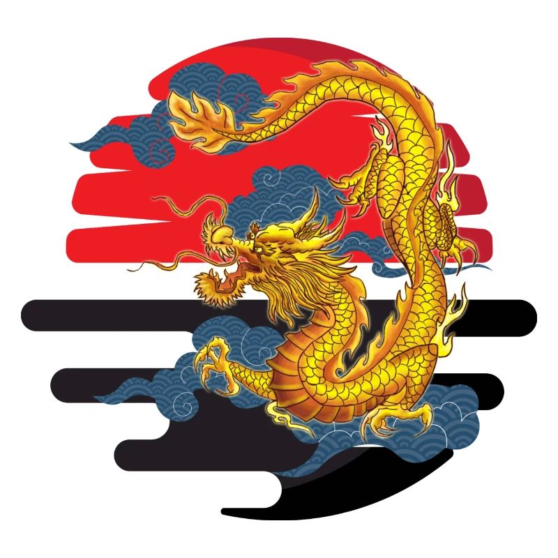 Dragon Sunset #3