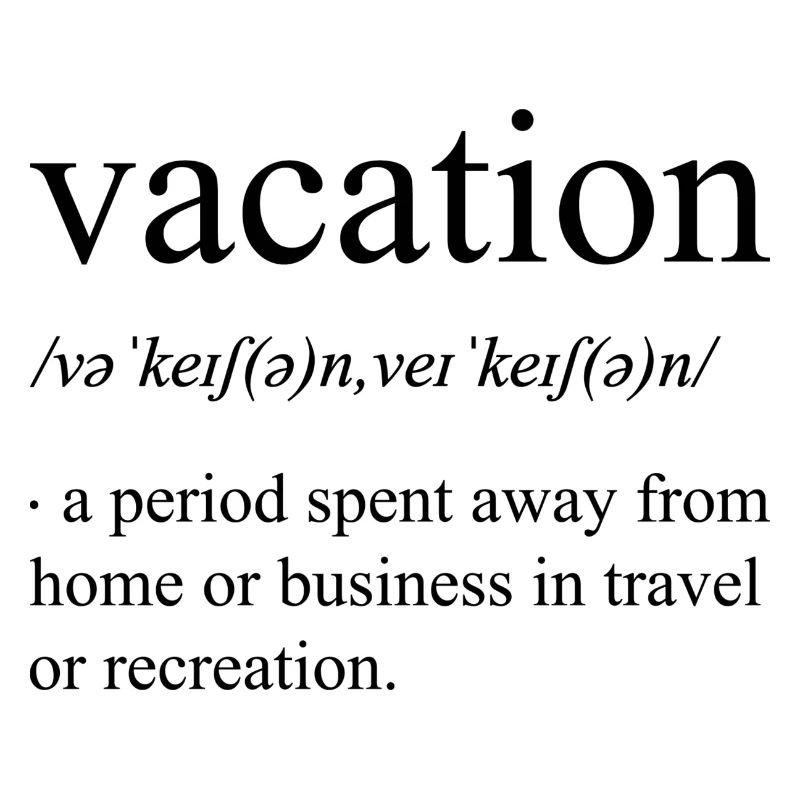 Vacation definition