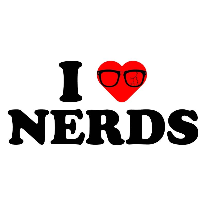 I Love Nerds tshirt - I Heart Nerds in Binary
