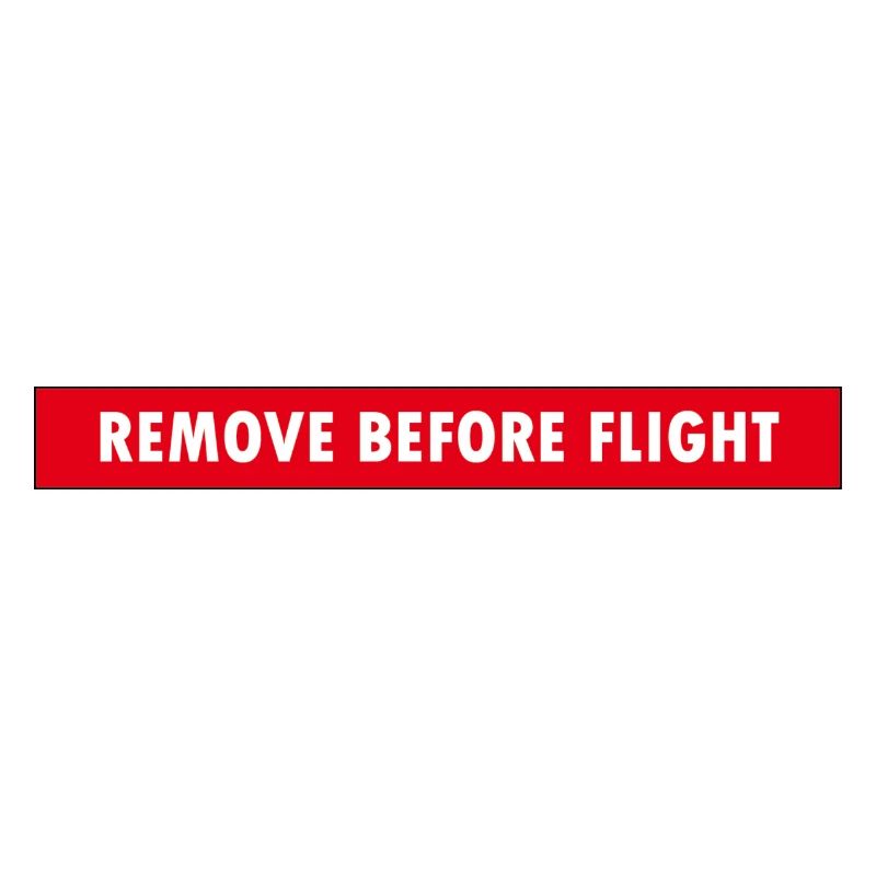 Remove before flight