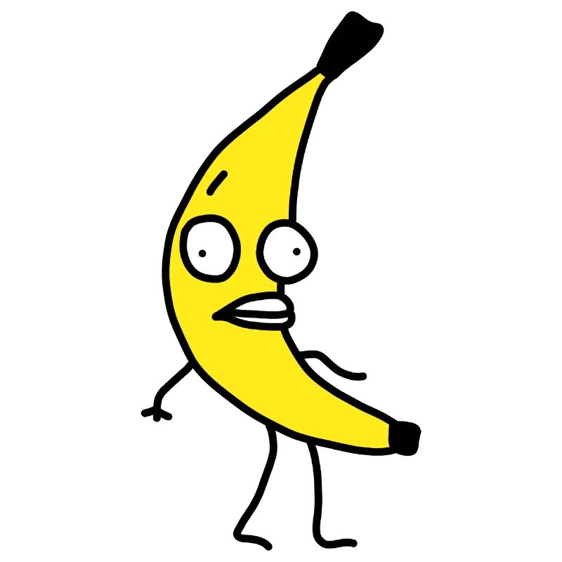 Lustig Banane Cool