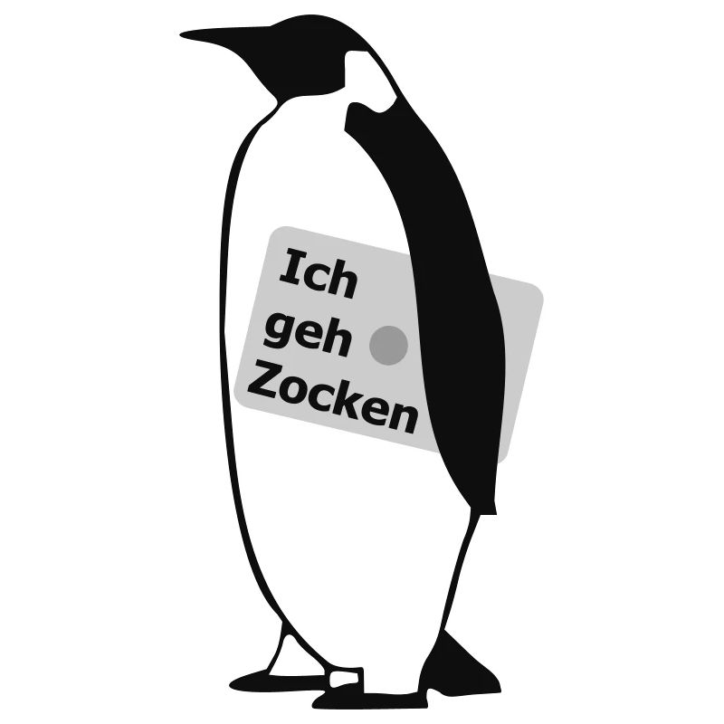 Pinguin geht Zocken