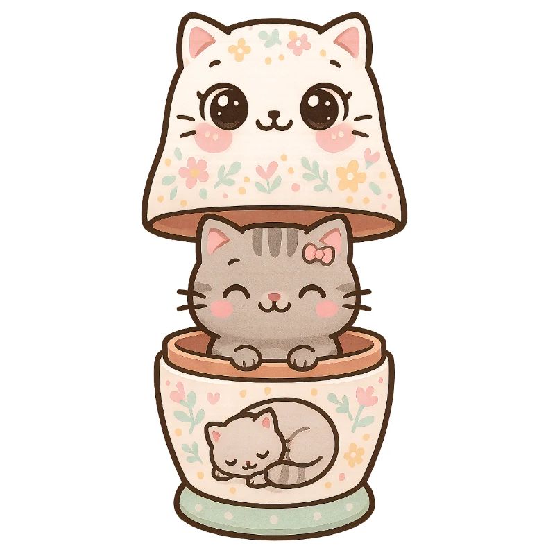 Kawaii Matroschka Katze
