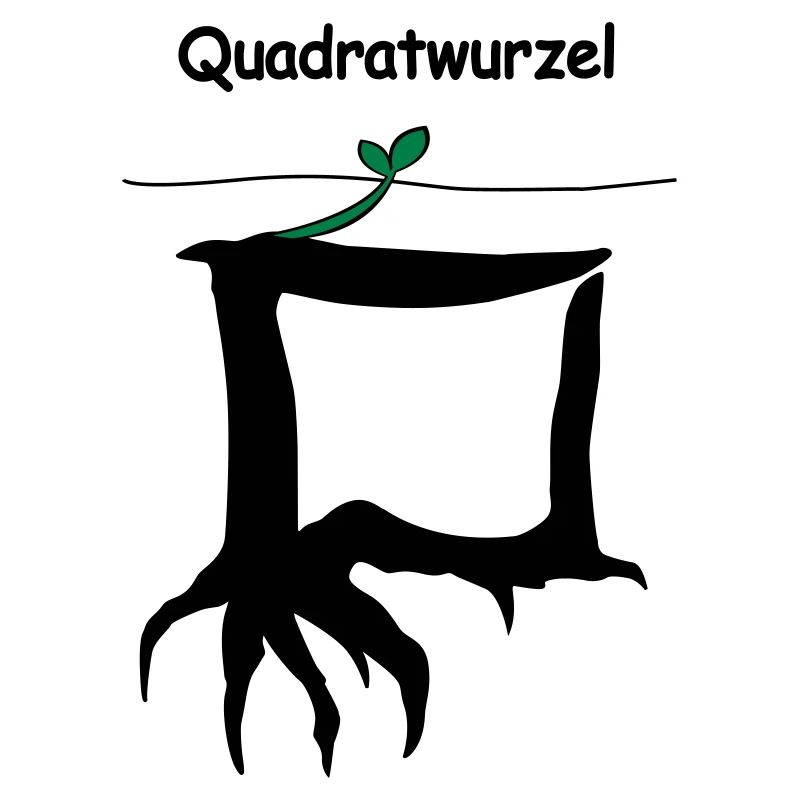 Mathe Spruch Quadratwurzel