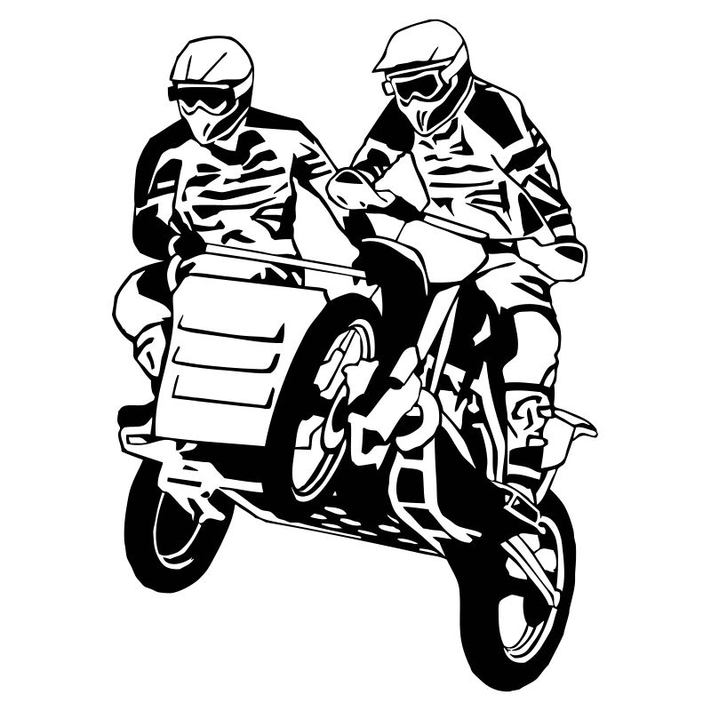 Sidecar Moto Cross
