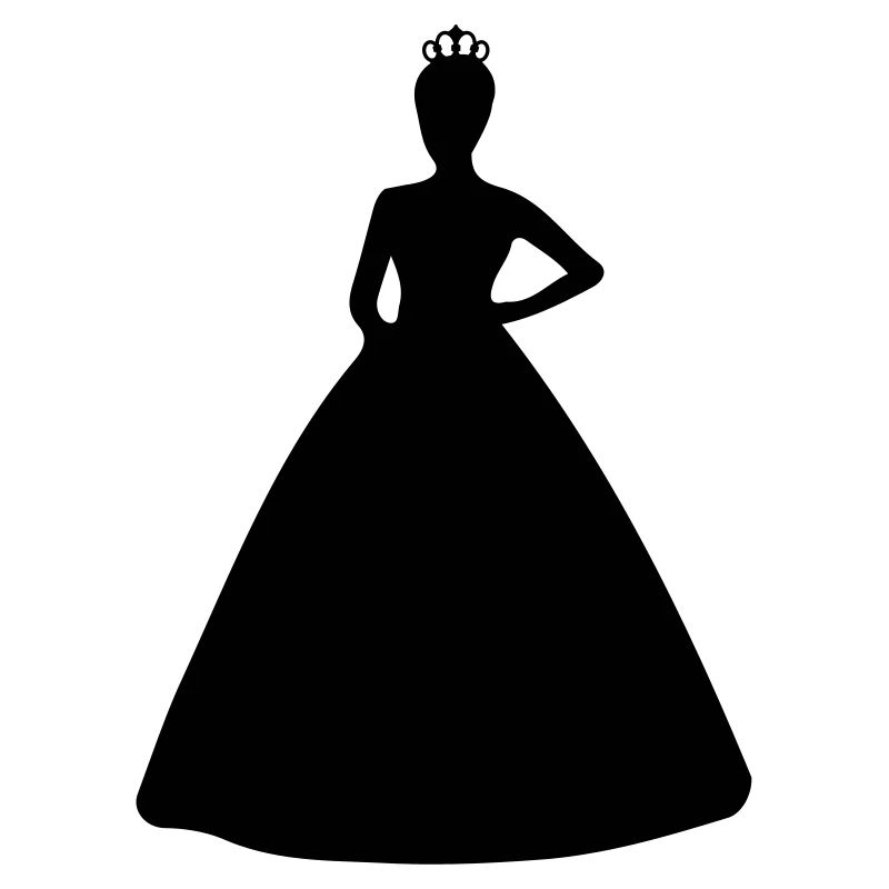prinzessin silhouette
