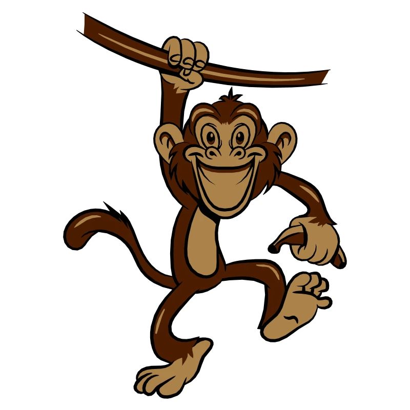affe Liane banane