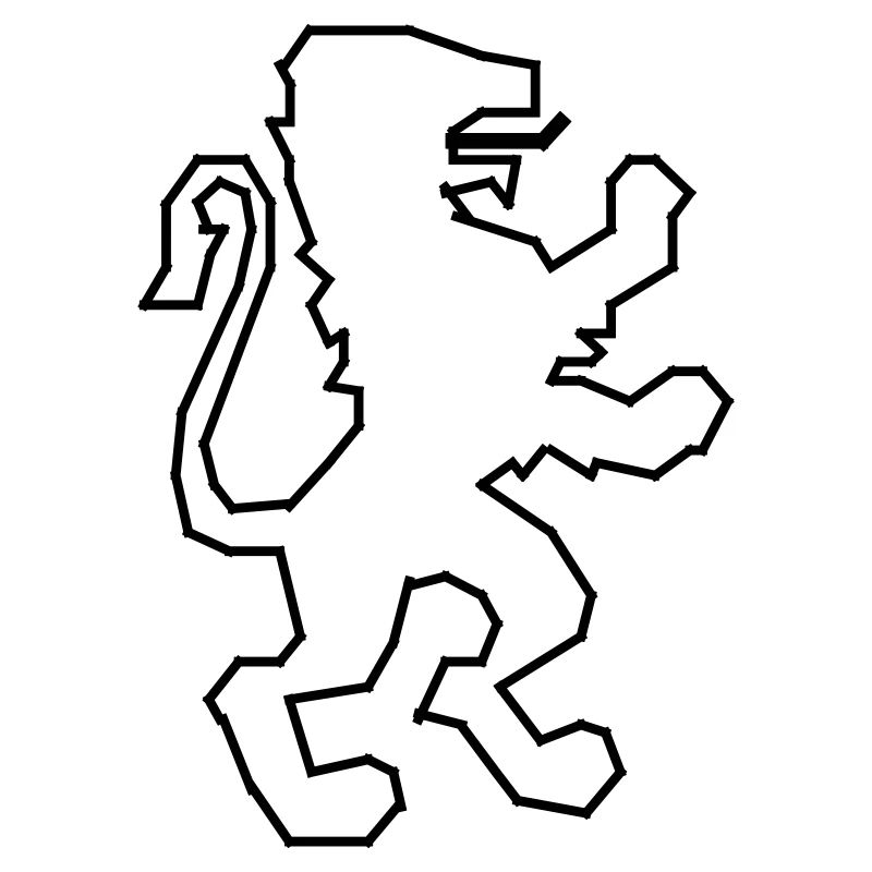 Löwe Wappen / Lion