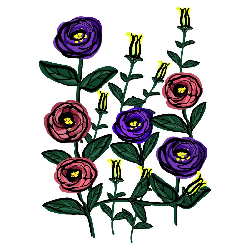 Lisianthusblüte