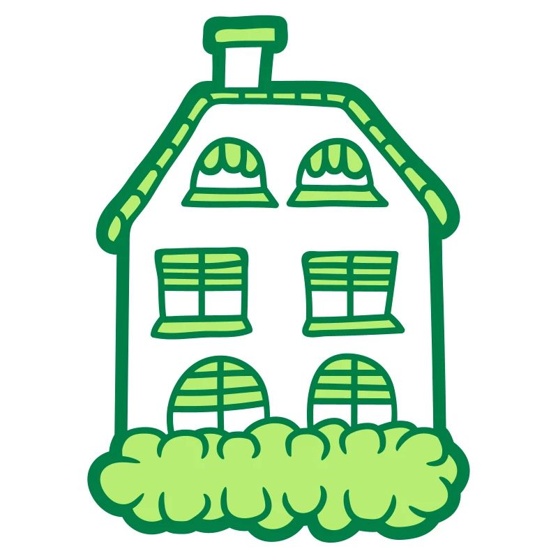 Häuschen Gemaltes Haus