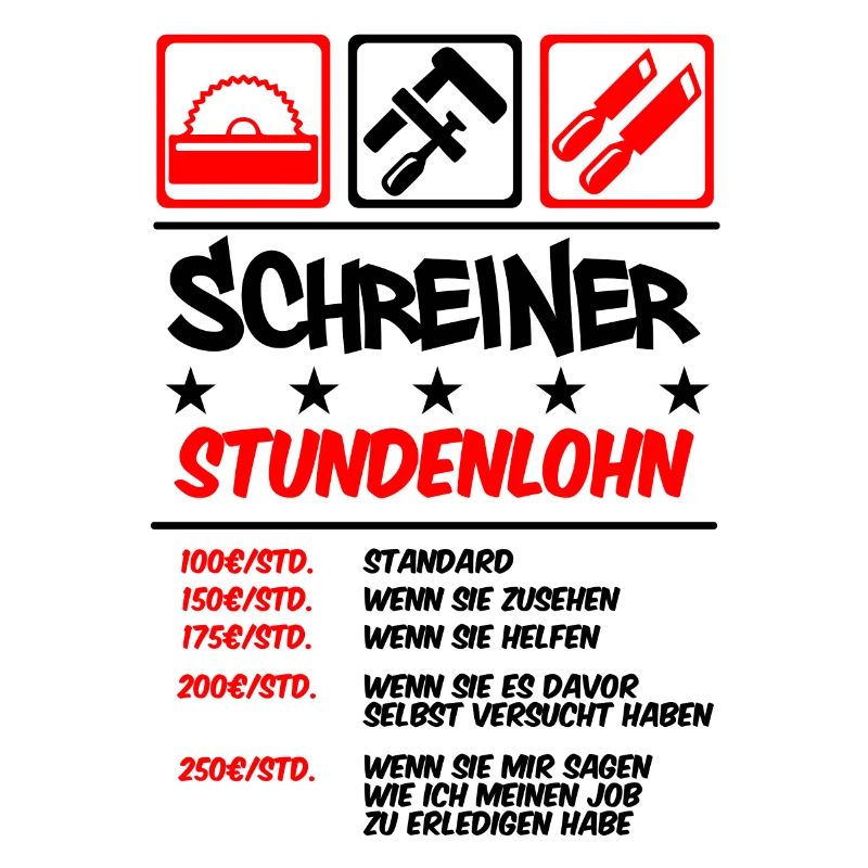 Stundenlohn | Schreiner