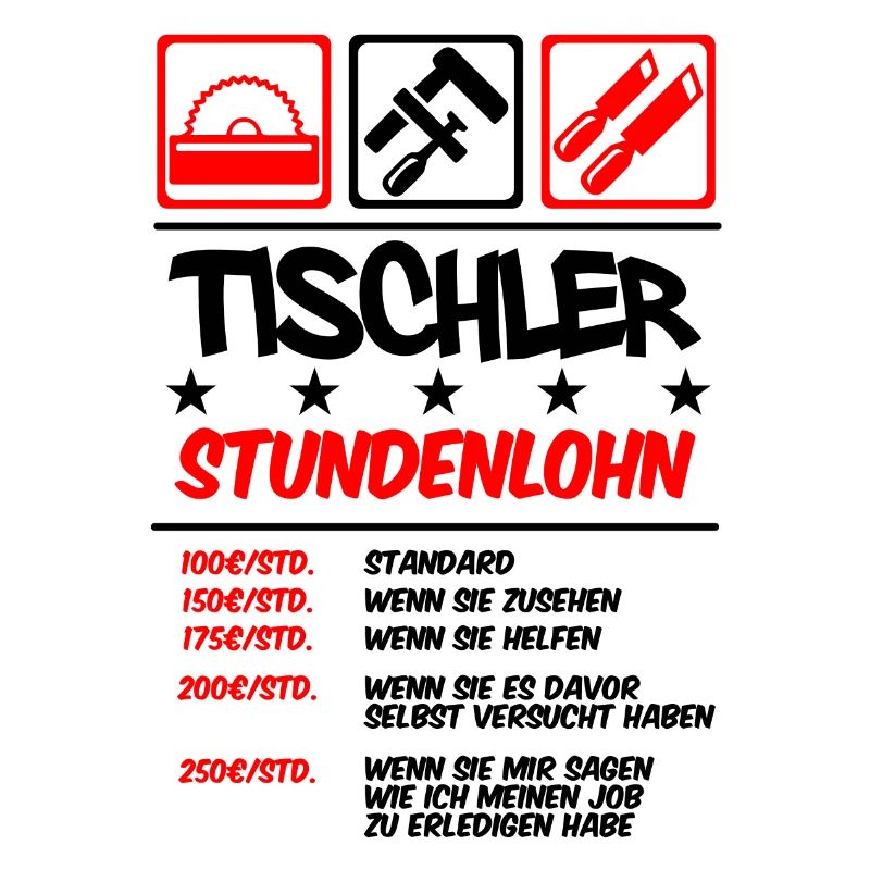 Stundenlohn | Tischler
