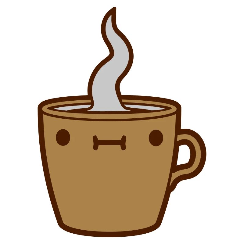 Süßes Gesicht Kaffeetasse