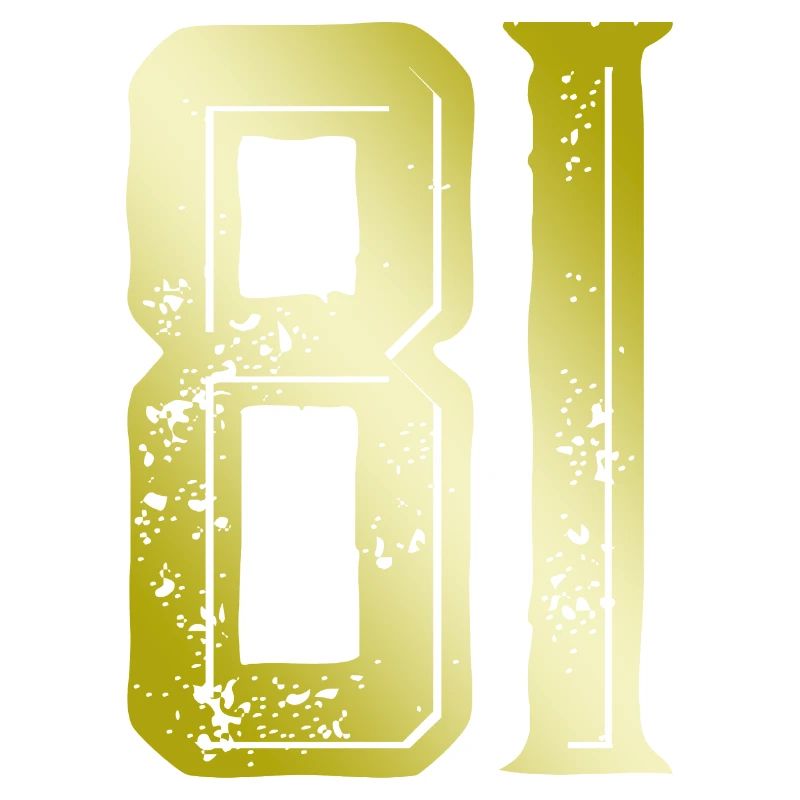 81 Zahl Symbol