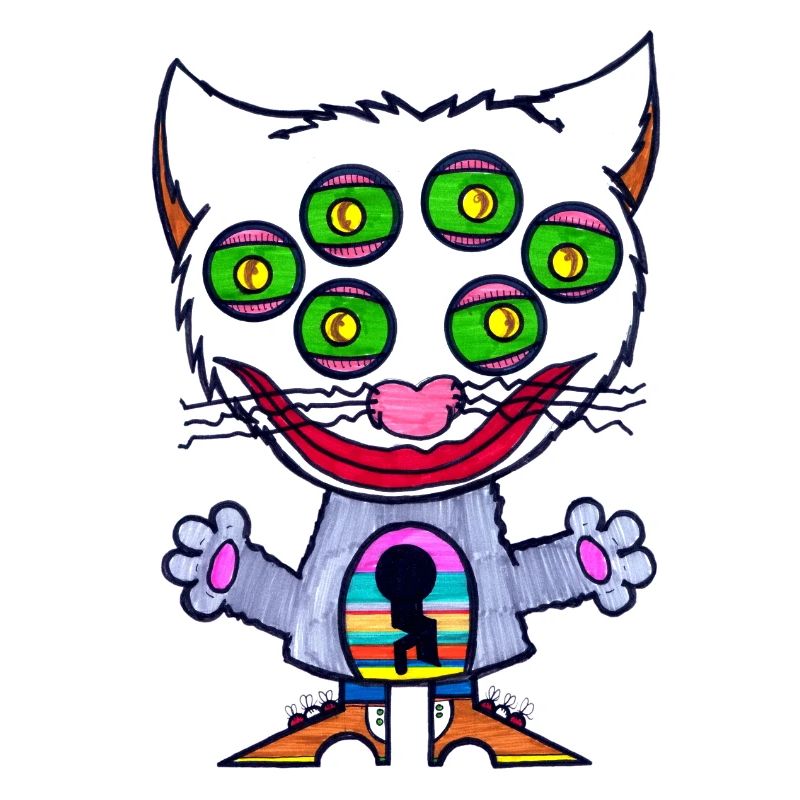 Schloss Katzen Augen