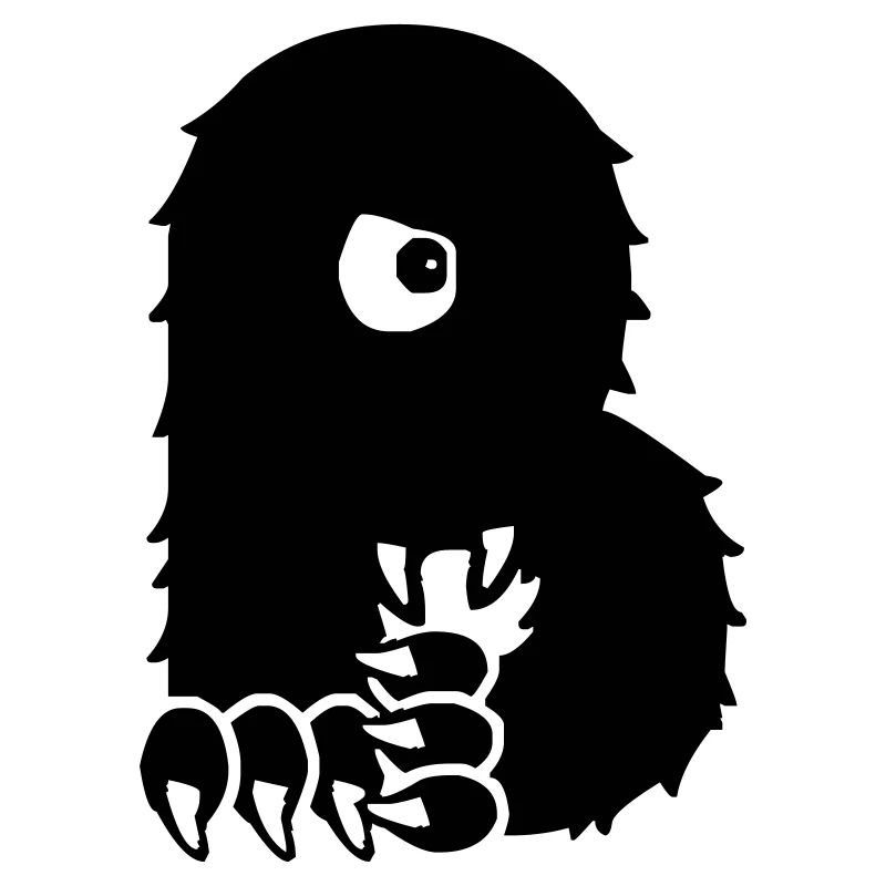 Monster Buchstabe B
