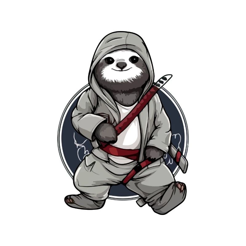 Mako, das Ninja-Faultier