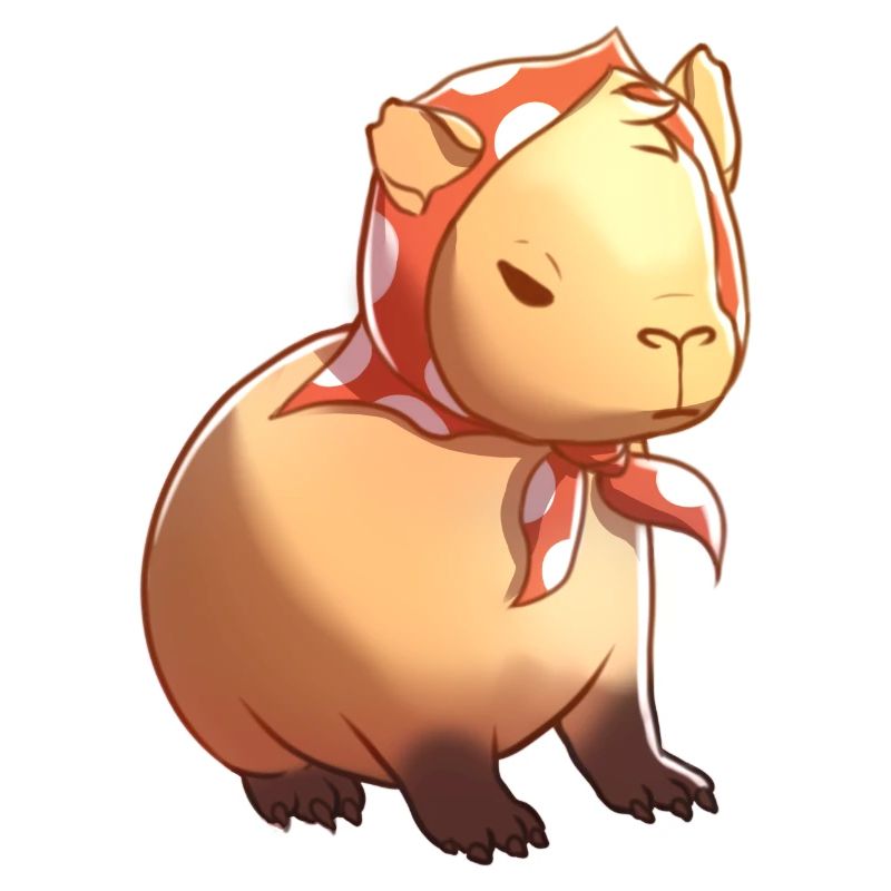 Babbushkapybara Babushka Capybara