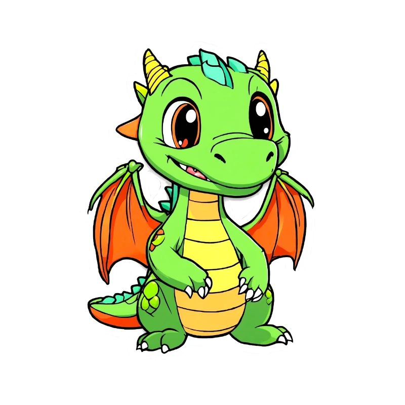 Niedlicher Drache