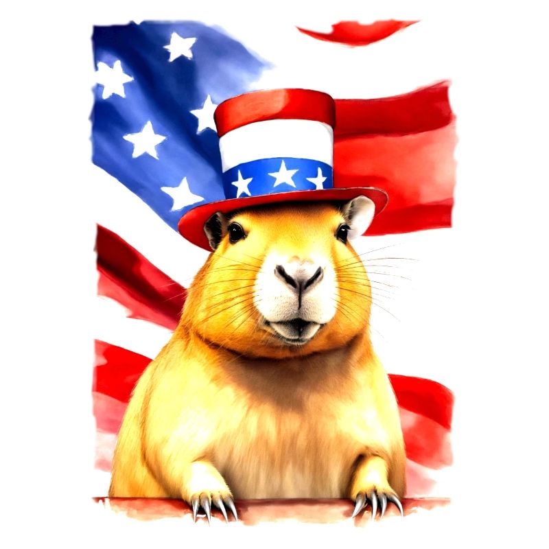 Nagetier "Capybara President"