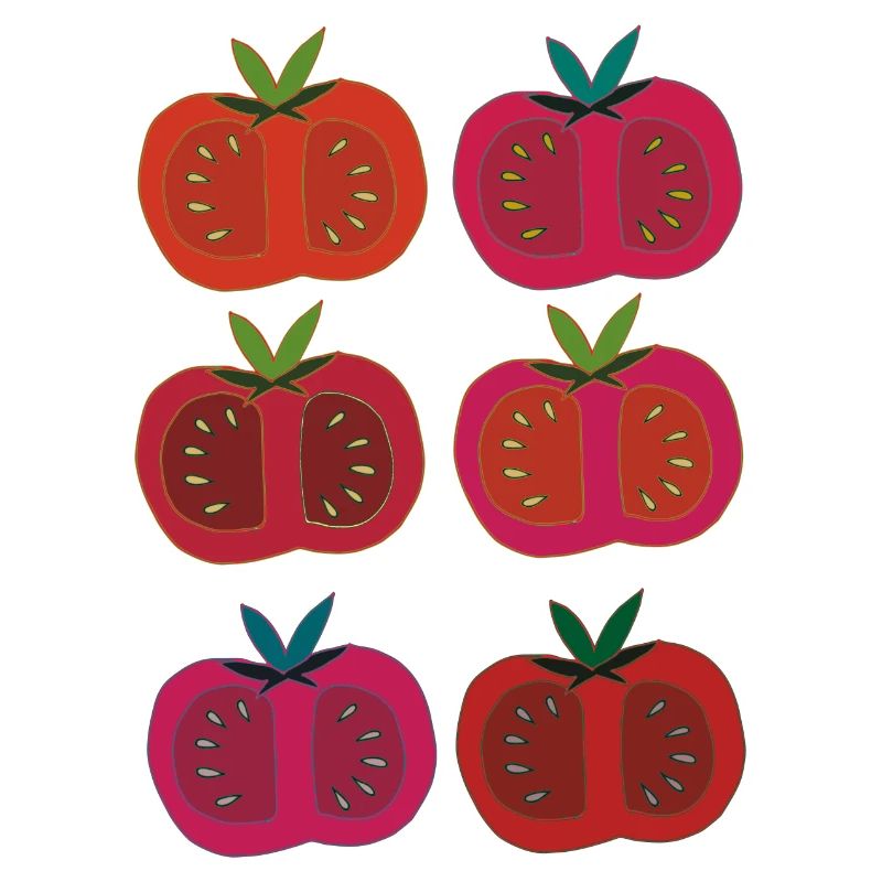 tomaten 6fach bunt