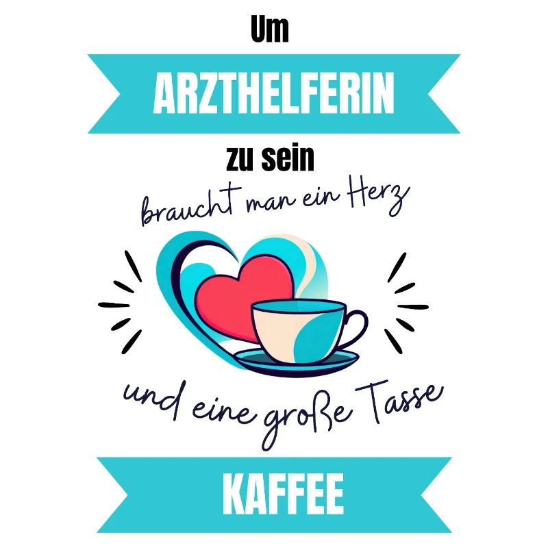 Arzthelferin mit Herz