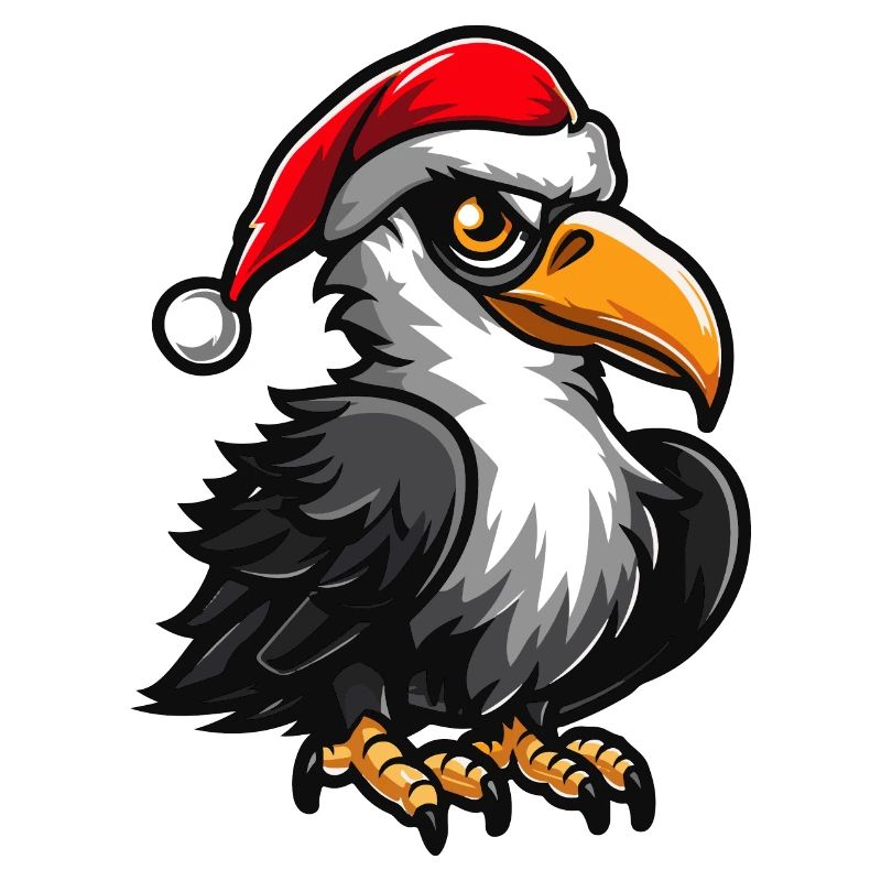 Harpyie Vogel Weihnachten