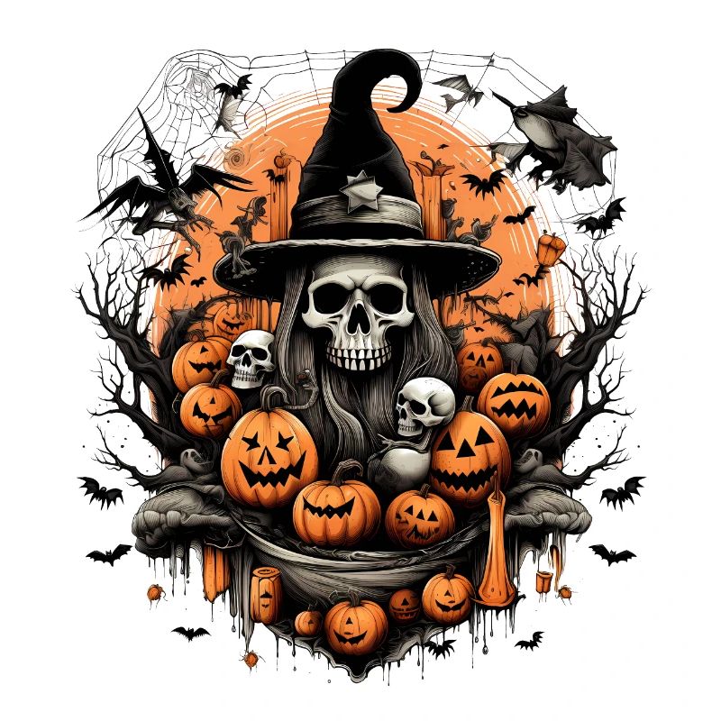 Halloween-Szene