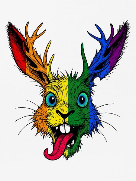 Regenbogen Raurackl