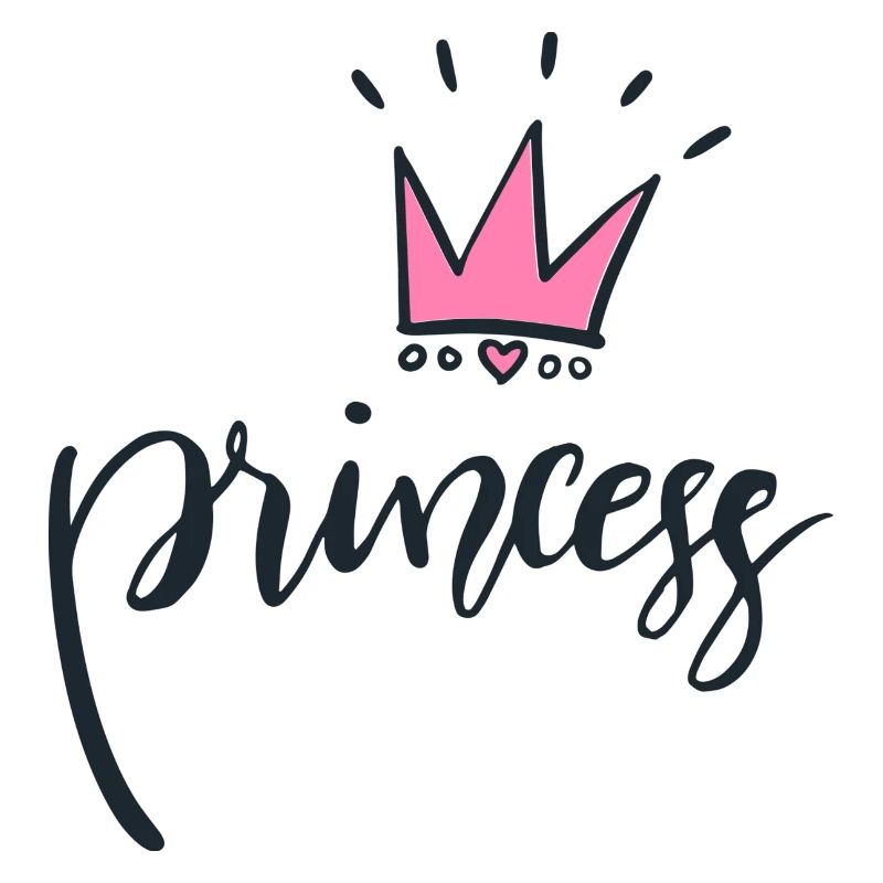 Prinzessin mit Krone