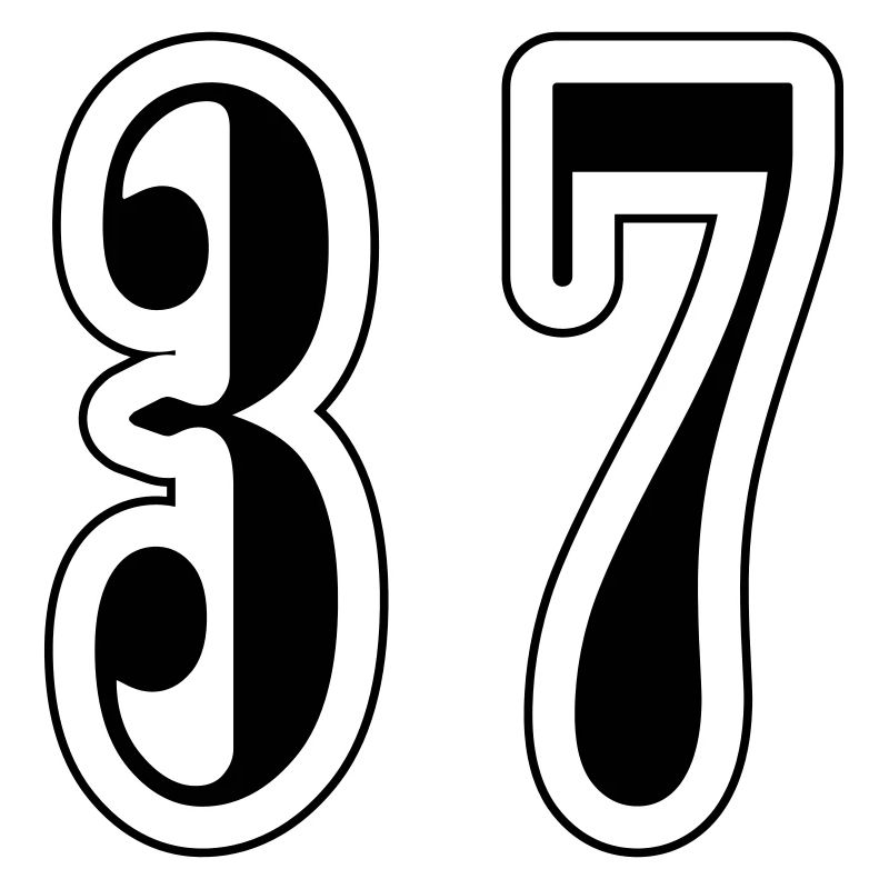 37 Symbole numérique