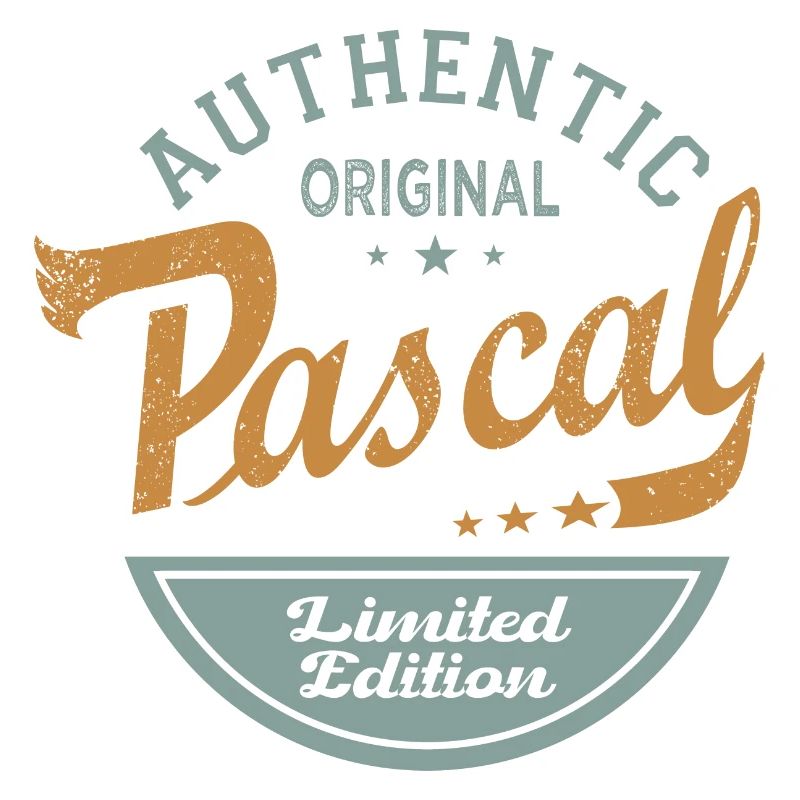 Pascal first name Gift Personalized tshirt pascal